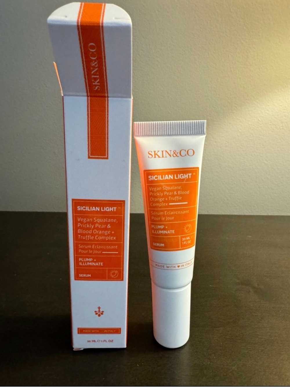 Skin & Co Sicilian Light Brightening Serum 20 ml 1 oz Full Size NIB